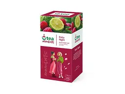 Чай пакетований фруктовий та трав'яний Tea Moments Ruby Night 37,4 г (1,7) NEW 22 пакетиків
