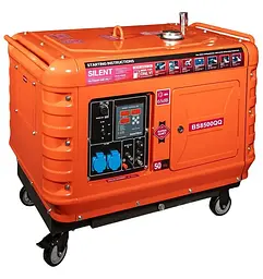 Генератор Синхронний Bison 4.2 кВт BS8500QQ / 4200 Вт / Дизель (41-00410) - мініатюра 4