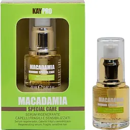 Сироватка з олією макадамії для ламкого волосся KayPro Macadamia 20 мл - мініатюра 2