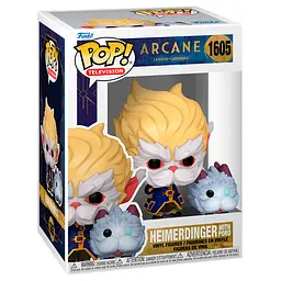 Уцінка. Ігрова фігурка Funko Pop! Arcane Хеймердінгер з Поро (80193) - мініатюра 2