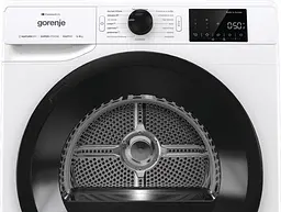 Gorenje Сушильна машина тепловий насос, 9кг, A++, 60см, дисплей, 16 програм, Wi-Fi, білий - мініатюра 7