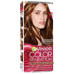 Фарба для волосся Garnier Color Sensation відтінок 6.35 золотисто-каштановий 110 мл (C5652878)