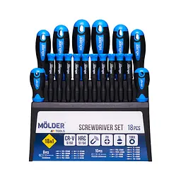 Набір викруток Molder 18шт(MT32218)