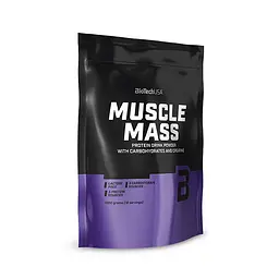 Гейнер BioTech Muscle Mass, 1 кг - Шоколад