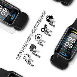 Гідрогелева плівка на годинники ArmorStandart Blackview R1 42 mm захисна плівка для смарт годинників прозора (ARM68198) - мініатюра 2