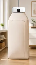 Вертикальна електросушарка для одягу з гарячим повітрям dryer AND XL-1187 / Побутова електрична сушарка для білизни з чохлом та таймером