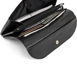 Жіночий шкіряний гаманець-клатч ST Leather 19х9,5х2,5 см acs0015831 - мініатюра 6