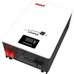 Акумулятор Must LiFePO4 24V (25.6V/200Ah/5120Wh) (LP16-24200) [123426] - мініатюра 6