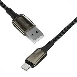 Кабель Proove Dense Metal USB to Lightning 2.4A (1m) black (CCDM20001101) - мініатюра 5