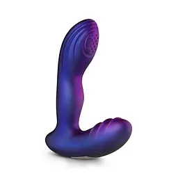 Стимулятор простати Hueman Galaxy Tapping Butt Plug, 14.9 см фіолетовий - мініатюра 3