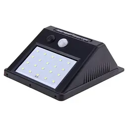 Світильник 20 Solar LED Solar Motion Sensor Light із датчиком руху на сонячних батареях - мініатюра 2