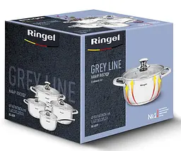 Набір посуду Ringel Grey line, 8 предметів (6932751) - мініатюра 6