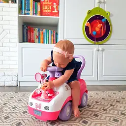 Толокар Kiddieland Танцююча Мінні рожевий (055541) - мініатюра 8
