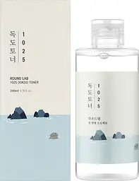 Тонер для обличчя Round Lab 1025 Dokdo Toner з ефектом пілінгу 200 мл - мініатюра 2