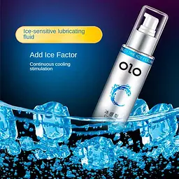 Лубрикант на водній основі OLO Cooling 60 мл ментоловий - мініатюра 2