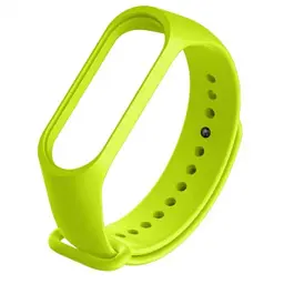 Ремінець до фітнес браслета BeCover Silicone для Xiaomi Mi Smart Band 5/6/7 Lime (705433)