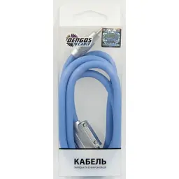 Дата кабель USB 2.0 AM to USB-C 1.0m blue Dengos (PLS-TC-NS-BLUE) - мініатюра 2