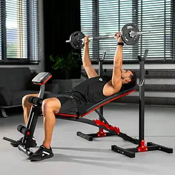 Лавка тренувальна Hop-Sport HS-1035 із партою Скотта - мініатюра 15