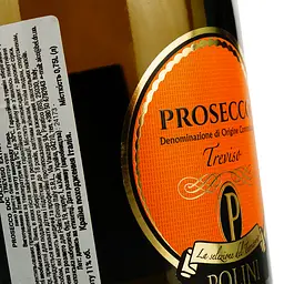 Вино ігристе Polini Prosecco DOC Treviso Extra Dry 0.75 л - мініатюра 3