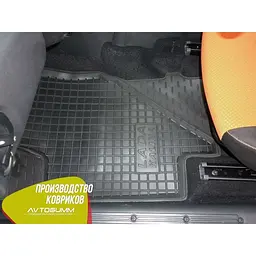Автомобільні килимки в салон ВАЗ Lada Kalina 04 Granta 11 борт 3-5 см Чорні (Avto-Gumm) - мініатюра 4