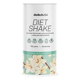 Замінник харчування BioTech Diet Shake, 720 г - Ваніль