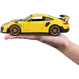 Ігрова автомодель Maisto Porsche 911 GT2 RS 1:24 (31523 yellow) - мініатюра 10