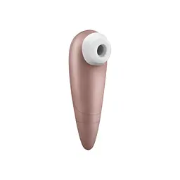 Вакуумний стимулятор клітора Satisfyer Number One золотий - мініатюра 2