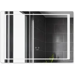 Дзеркало Kroner KRM Spiegel HR2 - 7050 з LED-підсвічуванням та антизапітнінням (CV030032)