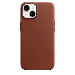 Чохол CasePro Leather Case with MagSafe Umber для iPhone 14 Plus - мініатюра 4