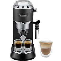 Кавоварка рожкова Delonghi EC 685 BK Dedica - мініатюра 2