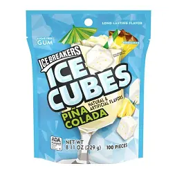 Жуйки ICE CUBES Pina Colada Sugar Free 100 Pieces