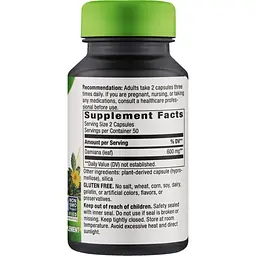 Даміана Nature's Way Damiana 600 мг 100 капсул - мініатюра 2