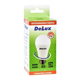 Лампочка Delux BL 60 15 Вт 4100K (90020551) - мініатюра 2