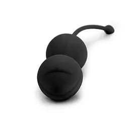 Вагінальні кульки LoveToy iWhizz Luna, 20 см, чорний - мініатюра 2
