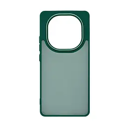 Противоударный чехол для Xiaomi Redmi Note 14 Pro 4G, Frame, зеленый, панель-накладка, термополиуретан TPU + поликарбонат PC, защита всего корпуса, защита кнопок и камеры, устойчив к деформациям, ArmorStandart (ARM79871)