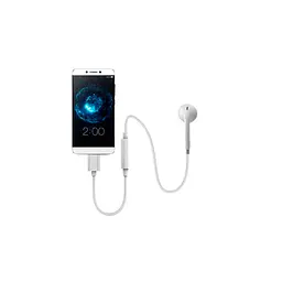 Перехідник Lapara USB Type-C Male - Audio AUX mini jack 3,5 mm Female (LA-Type-C-Audio-3.5mm white) - мініатюра 4