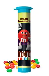 Драже M&M's Minis Milk Chocolate Candies Mega Tube 50г
