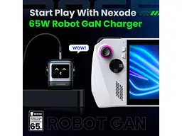Мережевий зарядний пристрій UGREEN Nexode RG 65 W GaN Charger (25685B) - мініатюра 6