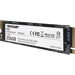 SSD накопичувач Patriot P300 256GB (P300P256GM28) [151780] - мініатюра 3
