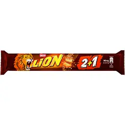Шоколадний батончик Lion 2+1 90 г