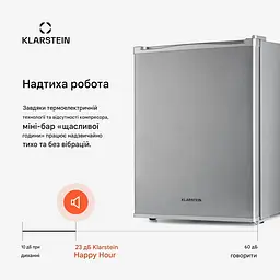 Міні-холодильник Klarstein Happy Hour 40 (10035246) - мініатюра 4