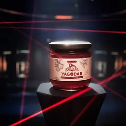 Джем з низьким вмістом цукру YAGODAR Кизил та груша 210 г (2206916563) - мініатюра 3