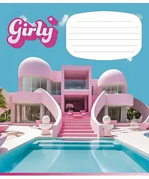 Зошит загальний Школярик Star Girly Дівчачі штучки у лінію 24 аркушів 25 шт. (024-3330L) - мініатюра 2