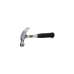 Молоток столярний Stanley Steelmaster Curve Claw M= 570 г, L= 335 мм, сталева ручка (1-51-033) - мініатюра 4
