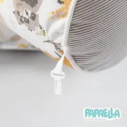Бортик-валик у ліжечко Papaella Обіймашки захисний (8-34533 обіймашки) - мініатюра 10