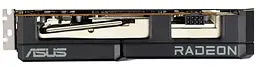 Відеокарта ASUS AMD Radeon RX 7600 8GB DUAL OC EVO (DUAL-RX7600-O8G-EVO) (GDDR6, 128 bit, PCI-E v4.0) - мініатюра 7