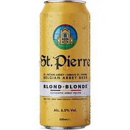 Уцінка. Пиво St.Pierre Blonde світле 6.5% 0.5 л з/б