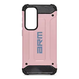 Чехол для Samsung Galaxy S24 FE 5G (SM-S721), Panzer, розовый, противоударный, бронированный, милитари, панель-накладка, защита всего корпуса, защита дисплея и камеры, термополиуретан (TPU) + поликарбонат (PC), ArmorStandart (ARM76923)