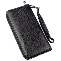 Витончений жіночий гаманець-клатч ST Leather 18852 чорний - мініатюра 6