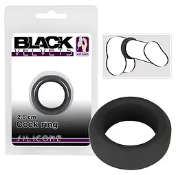 Ерекційне кільце Black Velvets чорне